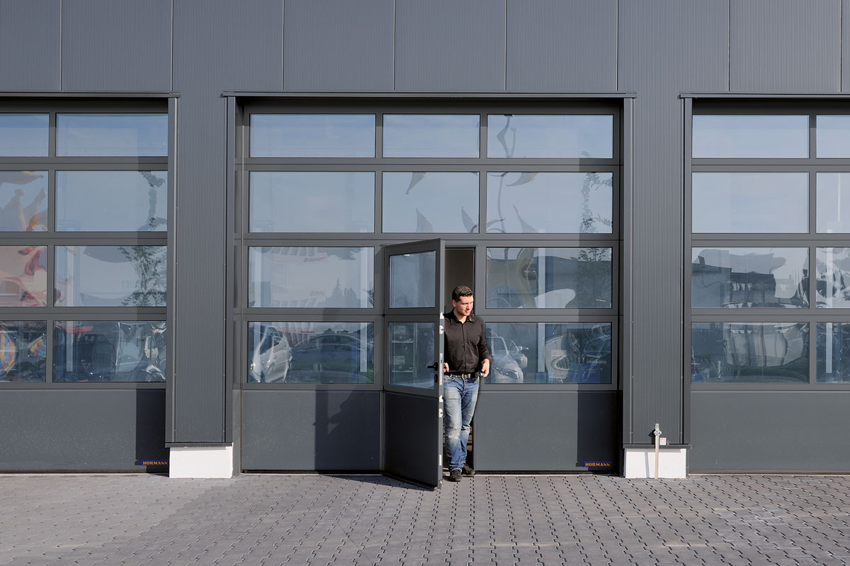 Portes sectionnelles industrielles Hörmann